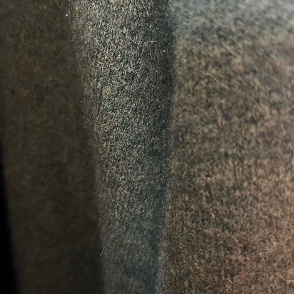 Wilfred Long Open-Front Olive Green Cardigan - Picture 7 of 8